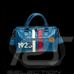 24h Le Mans Handtasche 1923 Centenary Edition Courcelle Racing Blau Leder 27185-2773