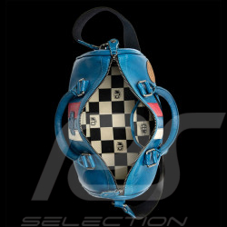 24h Le Mans Handbag 1923 Centenary Edition Courcelle Racing Blue Leather 27185-2773