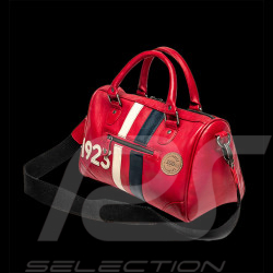 Sac à main 24h Le Mans 1923 Centenaire Edition Courcelle en cuir Rouge Racing 27185-0282