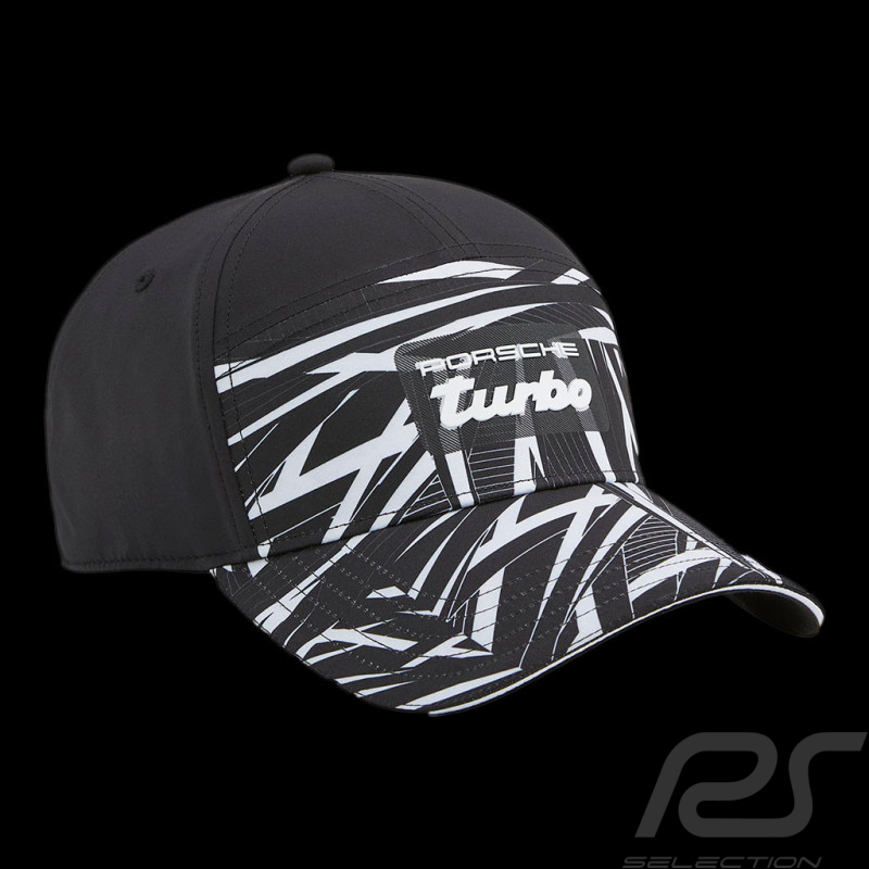 Casquette Porsche Turbo Legacy Puma Noir / Blanc 024865-01 - Mixte