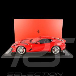 Ferrari 812 Competizione 2021 Red Rosso Corsa 1/12 BBR Models BBR1215B1