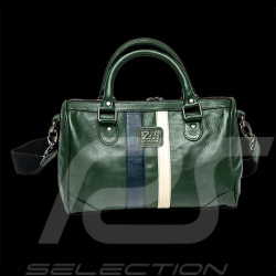 24h Le Mans Handbag 1923 Centenary Edition Courcelle Racing Green Leather 27185-3037