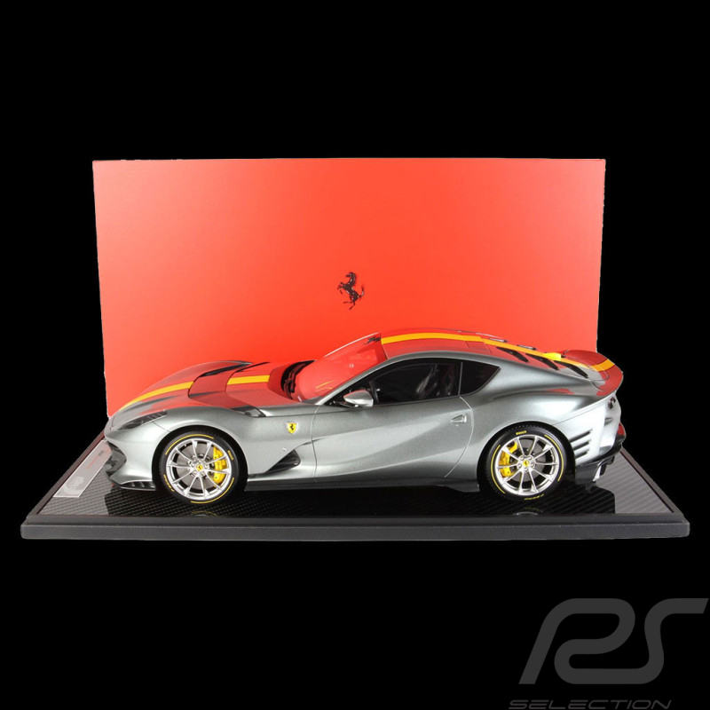 Ferrari 812 Competizione 2021 Coburn Grau 1/12 BBR Models BBR1215A