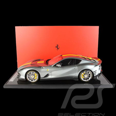 Ferrari 812 Competizione 2021 Coburn Grey 1/12 BBR Models BBR1215A