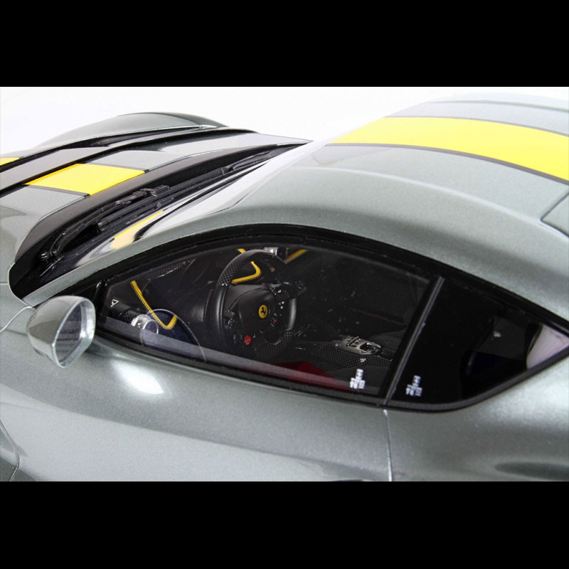 New arrival - Ferrari 812 Competizione, 1:18 scale by BBR. Only 110 made, in Grigio Coburn with horizontal silver Fly stripe. Available in stock now, and you can pick from a few