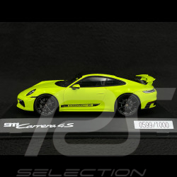 Porsche 911 Carrera 4S Coupé Type 992 Aero Kit 2019 Acid Green 1/43 Spark WAP0200430PAEK