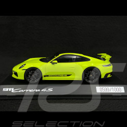Porsche 911 Carrera 4S Coupé Type 992 Aero Kit 2019 Vert Acide 1/43 Spark WAP0200430PAEK