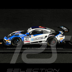 Porsche 911 GT3 R Type 991 n° 47 7ème 24h Spa 2022 1/43 Spark SB502