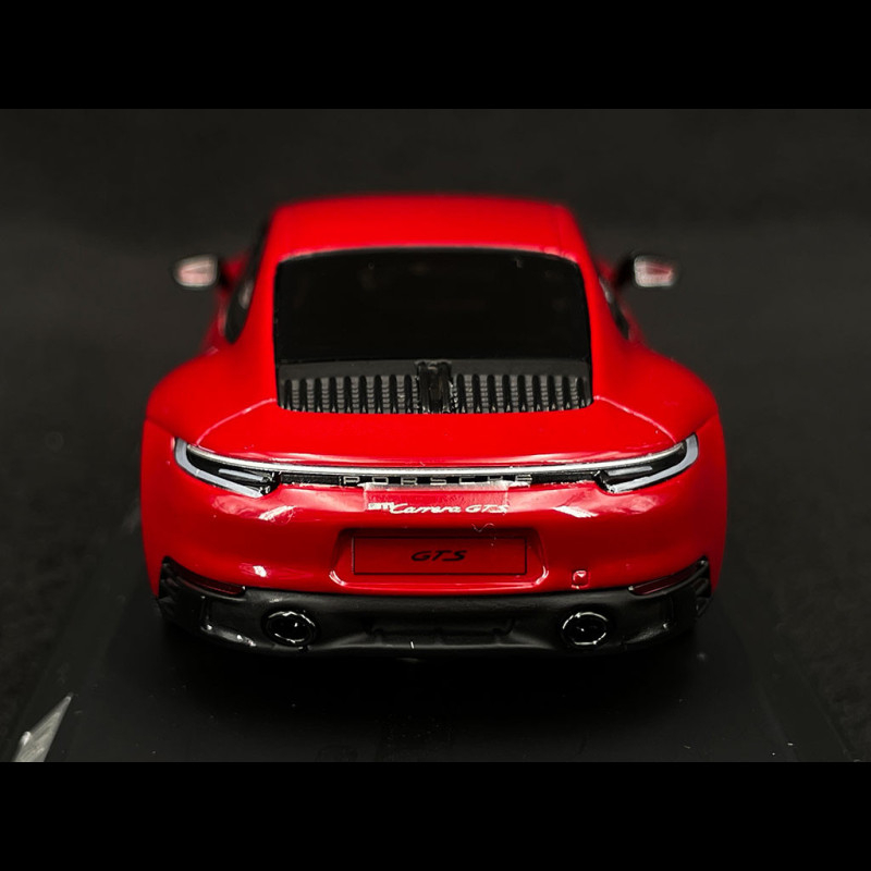Porsche 911 Carrera GTS Cabriolet (Rouge Carmin) - Spark 1/43 - Miniature Neuve Sous Blister