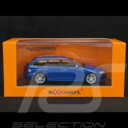 Audi RS6 Avant 2007 Metallic Blau 1/43 Minichamps 940017211