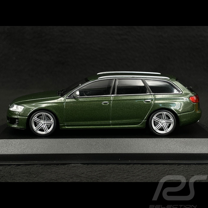 Audi RS6 Avant 2007 Vert Métallique 1/43 Minichamps 940017210
