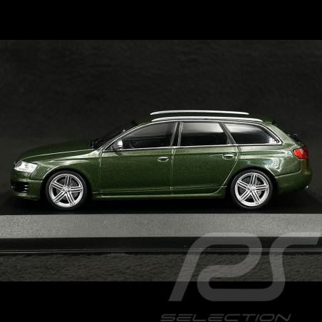 Audi RS6 Avant 2007 Vert Métallique 1/43 Minichamps 940017210