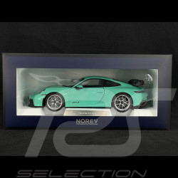 Porsche 911 GT3 Type 992 2021 Mint Green 1/18 Norev 187316