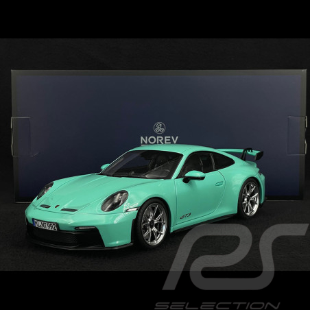 Porsche 911 GT3 Type 992 2021 Mint Green 1/18 Norev 187316