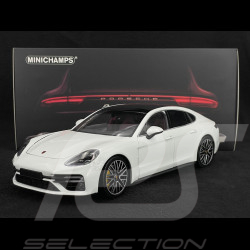 Porsche Panamera Turbo S 2020 Blanc Carrara Métallique 1/18 Minichamps 113061074