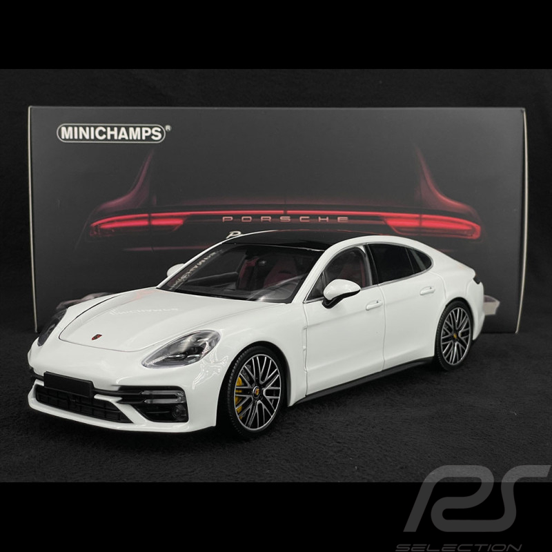 Porsche Panamera Turbo S 2020 Metallic Carraraweiß 1/18 Minichamps 113061074