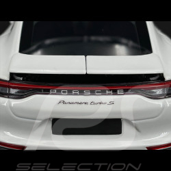 Porsche Panamera Turbo S 2020 Blanc Carrara Métallique 1/18 Minichamps 113061074