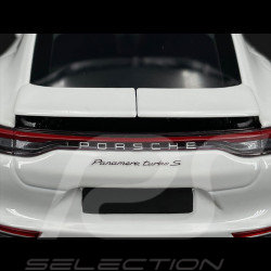 Porsche Panamera Turbo S 2020 Metallic Carrara White 1/18 Minichamps 113061074