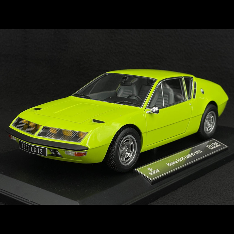 Alpine A310 1600 VF 1975 Tilleul Green 1/18 Norev 185403