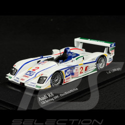 Audi R8 n° 2 2. 12h Sebring 2005 1/43 Minichamps 400051302