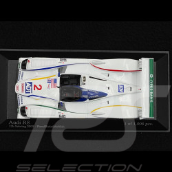 Audi R8 n° 2 2. 12h Sebring 2005 1/43 Minichamps 400051302