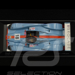 Audi R8 n° 18 2ème ALMS Petit Le Mans 2001 1/43 Minichamps 400010918