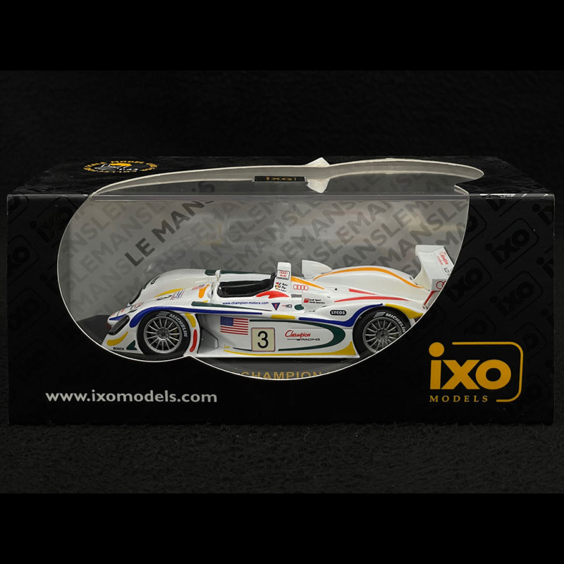 Miniature Audi R8 24h Du Mans 2001 – IXO 1:43 – Occasion