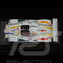 Audi R8 n° 3 24h Le Mans 2001 1/43 Ixo Models LMM003