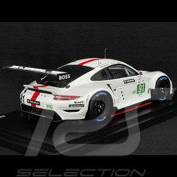 Porsche 911 RSR Type 991 n° 91 Vainqueur 24h Le Mans 2022 1/18 Spark WAP0219010RLEM