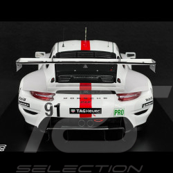 Porsche 911 RSR Type 991 n° 91 Vainqueur 24h Le Mans 2022 1/18 Spark WAP0219010RLEM