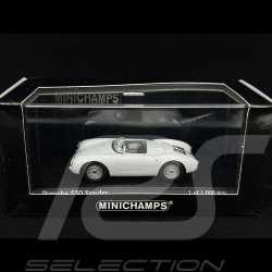 Porsche 550 Spyder 1955 Blanc 1/43 Minichamps 430066031