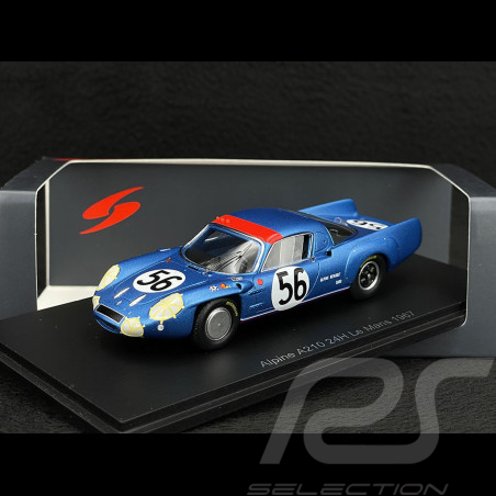 Alpine A210 n° 56 24h Le Mans 1967 1/43 Spark S5691