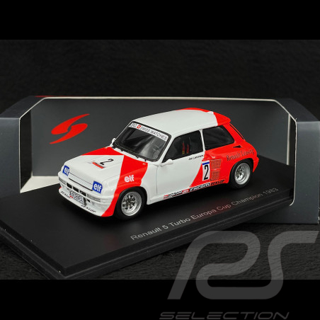 Renault 5 Turbo n° 2 Sieger Europa Cup 1983 1/43 Spark S6155