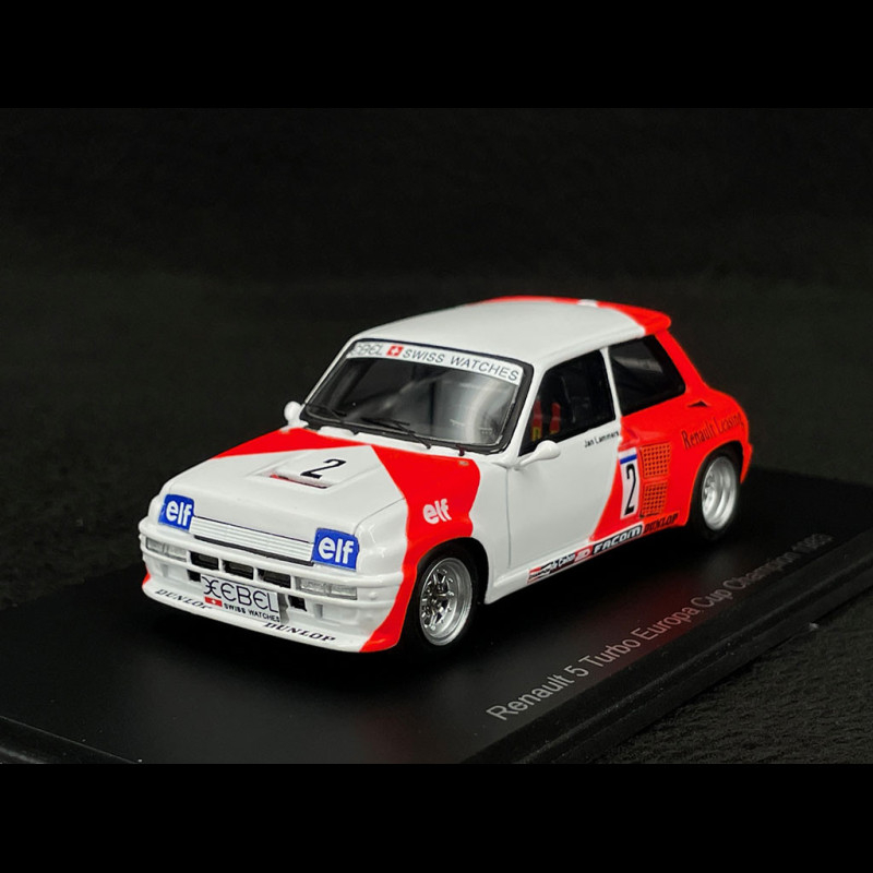 Model Renault 5 Turbo A. Prost 1982 Rally, 1:43 Spark