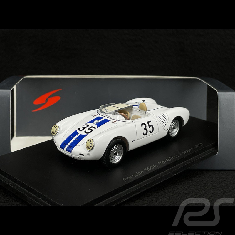 Porsche 550 A n° 35 8. 24h Le Mans 1957 1/43 Spark S9720