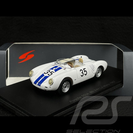 Porsche 550 A n° 35 8ème 24h Le Mans 1957 1/43 Spark S9720
