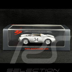 Porsche 550 A n° 34 24h Le Mans 1957 1/43 Spark S9721