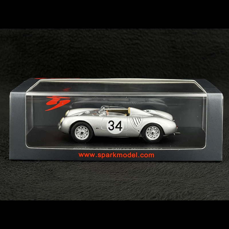 Porsche 550A 8th Le Mans 1957 #35 Hugus/Godin De Beaufort by Spark