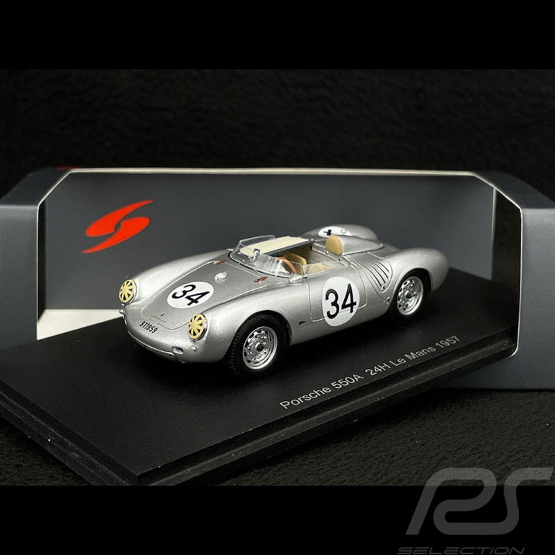 Porsche 550 A n° 34 24h Le Mans 1957 1/43 Spark S9721