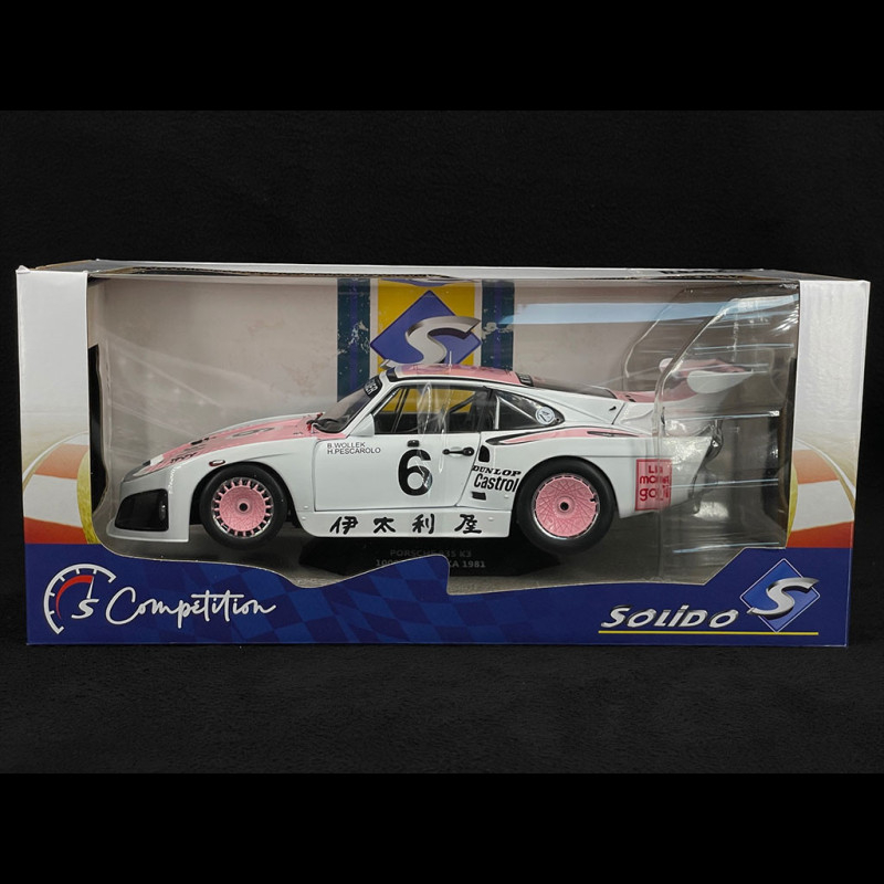Porsche 935 K3 n° 6 Bob Wollek / Henri Pescarolo Winner 1000km Suzuka 1981  1/18 Solido S1807204