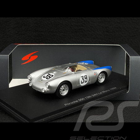 Porsche 550 n° 39 24h Le Mans 1954 1/43 Spark S9706