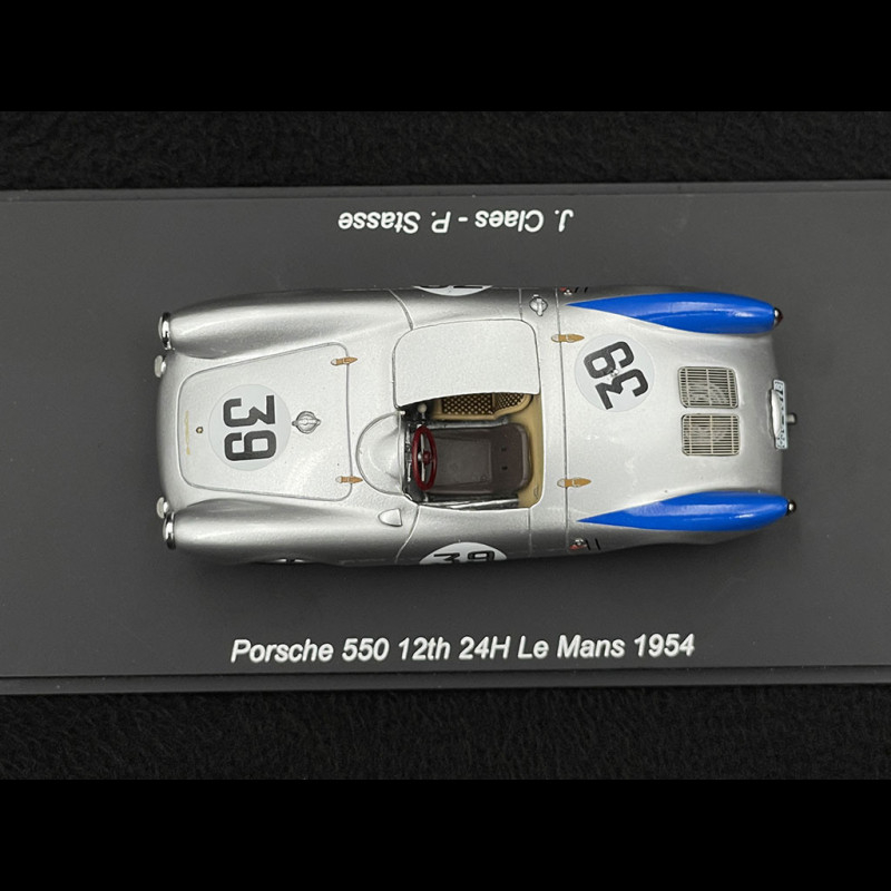 Porsche 550 n° 39 24h Le Mans 1954 1/43 Spark S9706