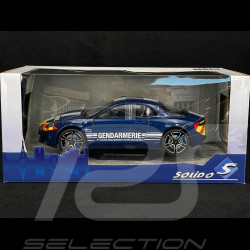 Alpine A110 Gendarmerie 2022 Blau 1/18 Solido S1801616