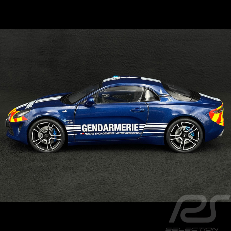 Alpine A110 Gendarmerie 2022 Blau 1/18 Solido S1801616