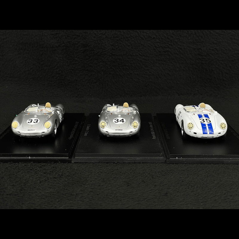 Porsche 550 A Le Mans 1957 N°7 - BBR 1/43 Résine/métal - Occasion Avec Boîte