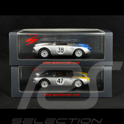 Duo Porsche 550 n° 39 & n° 47 24h Le Mans 1954 1/43 Spark