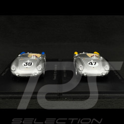 Duo Porsche 550 n° 39 & n° 47 24h Le Mans 1954 1/43 Spark