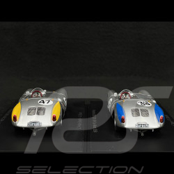 Duo Porsche 550 n° 39 & n° 47 24h Le Mans 1954 1/43 Spark