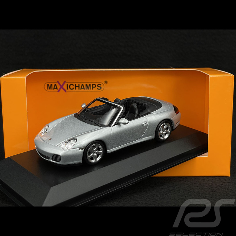 Porsche 911 Carrera 4S Cabriolet Type 996 2003 Argent 1/43 Minichamps 940062831
