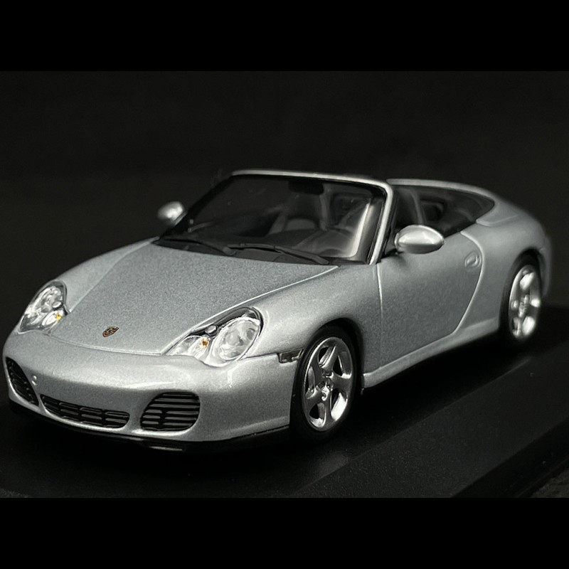 Porsche 911 Carrera 4S Cabriolet Type 996 2003 Silver 1/43 Minichamps ...